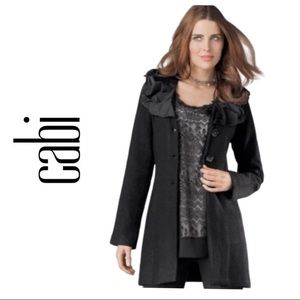 Cabi Editor in Chief collared wool jacket